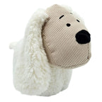 Türstopper Türsack Schaf Kuh Hund Türpuffer für Boden Stoff und Sand weiß beige