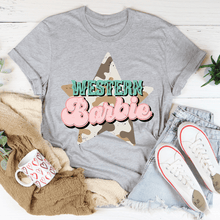 Damen Western Barbie Stern Shirt