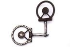 Snaffle Westernbit mit Concho 12,5 cm,