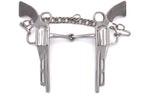 Snaffle Western Gebiss, Westernbit Colt 12,5 cm mit Shanks,
