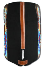 Western-Filzpad, Westernpad mit Lederbesatz Freedom, anatomisch,