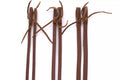 Lederzügel mit schweren Enden, extra heavy split reins, braun