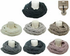 Loop Schal » Winter Damenschal » Strickschal » Damen Schal mit Strickmuster